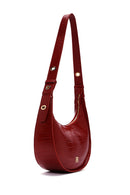 Women's Red Crocodile Handbag | Derimod Women's Red Crocodile Handbag | Derimod