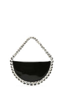 Women's Black Stone Handbag | Derimod Women's Black Stone Handbag | Derimod