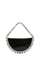 Women's Black Stone Handbag | Derimod Women's Black Stone Handbag | Derimod