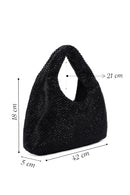 Women's Black Stone Handbag | Derimod Women's Black Stone Handbag | Derimod