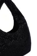 Women's Black Stone Handbag | Derimod Women's Black Stone Handbag | Derimod