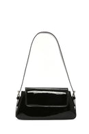 Women's Black Metallic Shoulder Bag | Derimod Women's Black Metallic Shoulder Bag | Derimod
