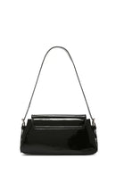 Women's Black Metallic Shoulder Bag | Derimod Women's Black Metallic Shoulder Bag | Derimod