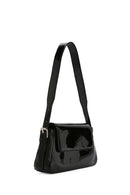 Women's Black Metallic Shoulder Bag | Derimod Women's Black Metallic Shoulder Bag | Derimod