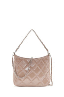 Women's Mink Long Strap Quilted Handbag | Derimod Women's Mink Long Strap Quilted Handbag | Derimod