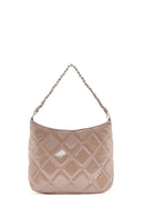 Women's Mink Long Strap Quilted Handbag | Derimod Women's Mink Long Strap Quilted Handbag | Derimod