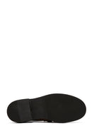 Women's Brown Suede Leather Buckle Loafer | Derimod Women's Brown Suede Leather Buckle Loafer | Derimod