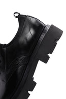 Men's Black Leather Casual Shoes | Derimod Men's Black Leather Casual Shoes | Derimod