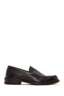 Erkek Kahverengi Deri Klasik Loafer | Derimod Erkek Kahverengi Deri Klasik Loafer | Derimod
