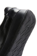 Men's Black Leather Thick Soled Sneaker | Derimod Men's Black Leather Thick Soled Sneaker | Derimod
