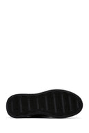 Men's Black Leather Sneaker | Derimod Men's Black Leather Sneaker | Derimod
