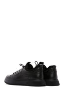 Men's Black Leather Sneaker | Derimod Men's Black Leather Sneaker | Derimod