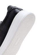 Men's Black Leather Sneaker | Derimod Men's Black Leather Sneaker | Derimod