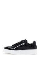 Men's Black Leather Sneaker | Derimod Men's Black Leather Sneaker | Derimod