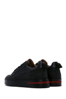 Men's Black Leather Sneaker | Derimod Men's Black Leather Sneaker | Derimod