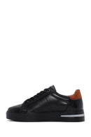 Erkek Siyah Deri Sneaker | Derimod Erkek Siyah Deri Sneaker | Derimod