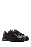 Erkek Siyah Deri Sneaker | Derimod Erkek Siyah Deri Sneaker | Derimod