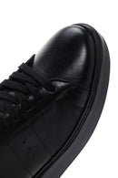 Erkek Siyah Deri Sneaker | Derimod Erkek Siyah Deri Sneaker | Derimod