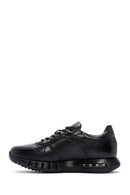 Men's Black Leather Sneaker | Derimod Men's Black Leather Sneaker | Derimod