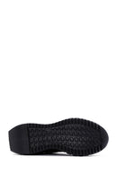 Men's Black Leather Sneaker | Derimod Men's Black Leather Sneaker | Derimod