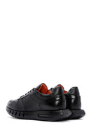 Men's Black Leather Sneaker | Derimod Men's Black Leather Sneaker | Derimod