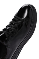Men's Black Patent Leather Sneaker | Derimod Men's Black Patent Leather Sneaker | Derimod