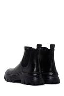 Men's Black Thick Sole Leather Casual Chelsea Boots | Derimod Men's Black Thick Sole Leather Casual Chelsea Boots | Derimod