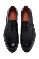 Men's Black Leather Casual Shoes | Derimod Men's Black Leather Casual Shoes | Derimod