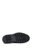 Erkek Siyah Deri Kalın Tabanlı Casual Loafer | Derimod Erkek Siyah Deri Kalın Tabanlı Casual Loafer | Derimod
