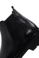 Men's Black Chelsea Leather Boots | Derimod Men's Black Chelsea Leather Boots | Derimod