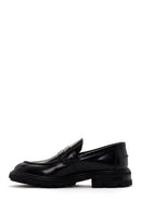 Erkek Siyah Rugan Deri Casual Loafer | Derimod Erkek Siyah Rugan Deri Casual Loafer | Derimod