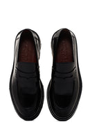 Erkek Siyah Rugan Deri Casual Loafer | Derimod Erkek Siyah Rugan Deri Casual Loafer | Derimod