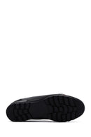 Men's Black Leather Sneaker | Derimod Men's Black Leather Sneaker | Derimod