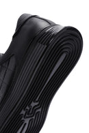 Erkek Siyah Deri Detaylı Sneaker | Derimod Erkek Siyah Deri Detaylı Sneaker | Derimod