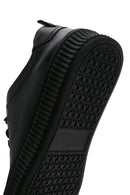 Men's Black Leather Sneaker | Derimod Men's Black Leather Sneaker | Derimod
