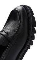 Men's Black Leather Casual Loafer | Derimod Men's Black Leather Casual Loafer | Derimod