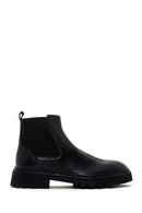 Men's Black Leather Chelsea Boots | Derimod Men's Black Leather Chelsea Boots | Derimod