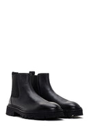 Men's Black Leather Chelsea Boots | Derimod Men's Black Leather Chelsea Boots | Derimod