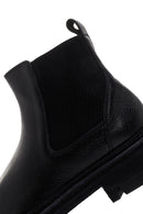 Men's Black Leather Chelsea Boots | Derimod Men's Black Leather Chelsea Boots | Derimod