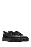 Erkek Siyah Deri Sneaker | Derimod Erkek Siyah Deri Sneaker | Derimod