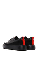 Erkek Siyah Deri Sneaker | Derimod Erkek Siyah Deri Sneaker | Derimod