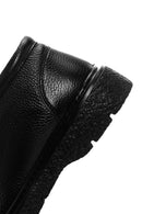 Men's Black Leather Casual Boots | Derimod Men's Black Leather Casual Boots | Derimod