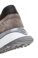 Erkek Vizon Deri Casual Sneaker | Derimod Erkek Vizon Deri Casual Sneaker | Derimod