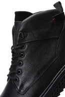 Men's Black Leather Casual Boots | Derimod Men's Black Leather Casual Boots | Derimod