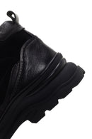 Men's Black Suede Detailed Casual Leather Boots | Derimod Men's Black Suede Detailed Casual Leather Boots | Derimod