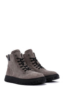 Men's Mink Suede Leather Sports Boots | Derimod Men's Mink Suede Leather Sports Boots | Derimod