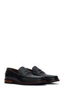 Men's Black Leather Casual Loafer | Derimod Men's Black Leather Casual Loafer | Derimod