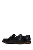 Men's Black Leather Casual Loafer | Derimod Men's Black Leather Casual Loafer | Derimod