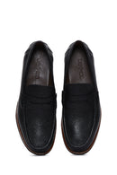 Men's Black Leather Casual Loafer | Derimod Men's Black Leather Casual Loafer | Derimod