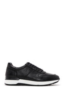 Men's Black Leather Sneaker | Derimod Men's Black Leather Sneaker | Derimod